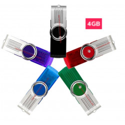 Memoria usb 4 gb giratoria...