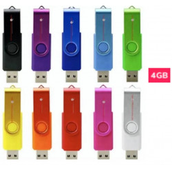 Memoria usb 4 gb giratoria...