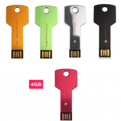 Memoria usb llave metal...