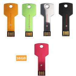 Memoria usb llave metal...